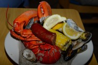 Lobster Dish Of The Day—Steamed Westbrook Shore Dinner In A Bag At Bill’s Seafood In Westbrook