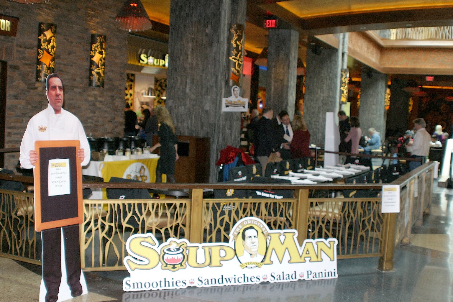 Original SoupMan Of Seinfeld Fame Slinging More Than Soup At Mohegan Sun